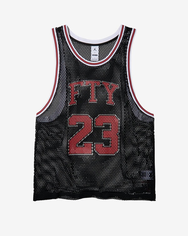 Jordan - Men's Free The Youth Basketball Jersey - (Black/Red)