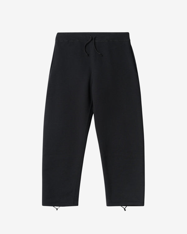 Cease - Open Hem C-Seam Sweatpant - (Black)