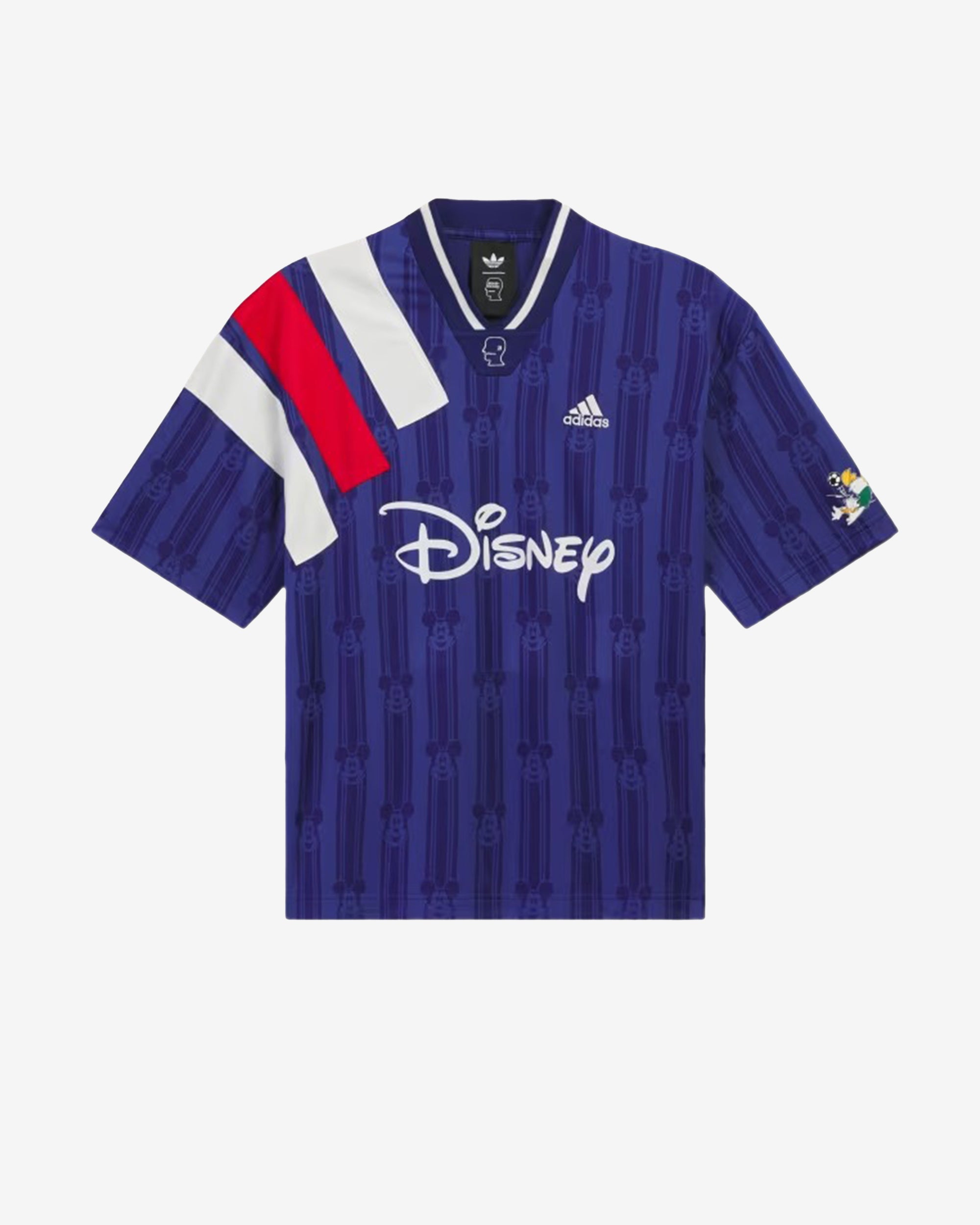 Brain Dead X Adidas X Disney - Men's Jacquard Soccer Jersey - (Blue) view 1, Click to Zoom in