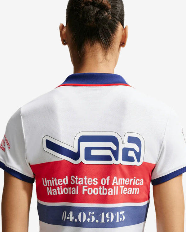 Nike - Women's VAA X USA Polo Shirt - (White/Challenge Red)