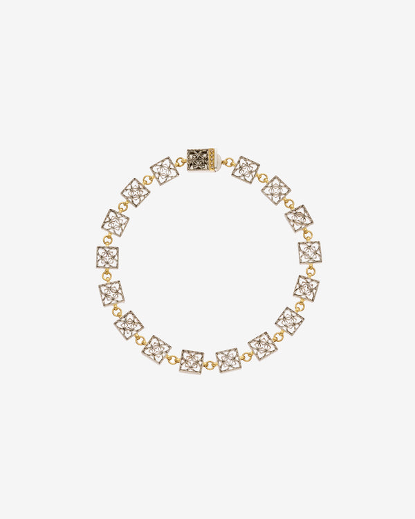 Nikolle Radi - Women's Damask Chain Bracelet - (Gold)