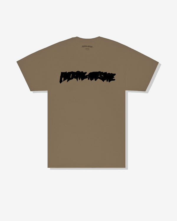 Fucking Awesome - Men's Ink Trap Stamp Logo T-Shirt - (Brown)