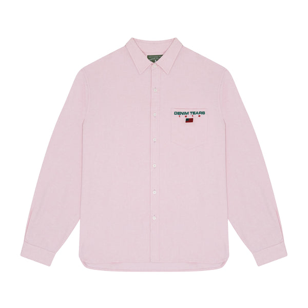 Denim Tears - Men's Denim Sport Oxford Shirt - (Pink)