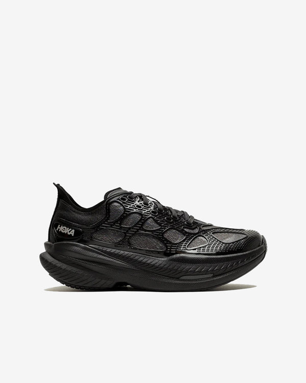 Hoka - Men's U Mach x Caged Sneakers - (Black/Midnight Blue)