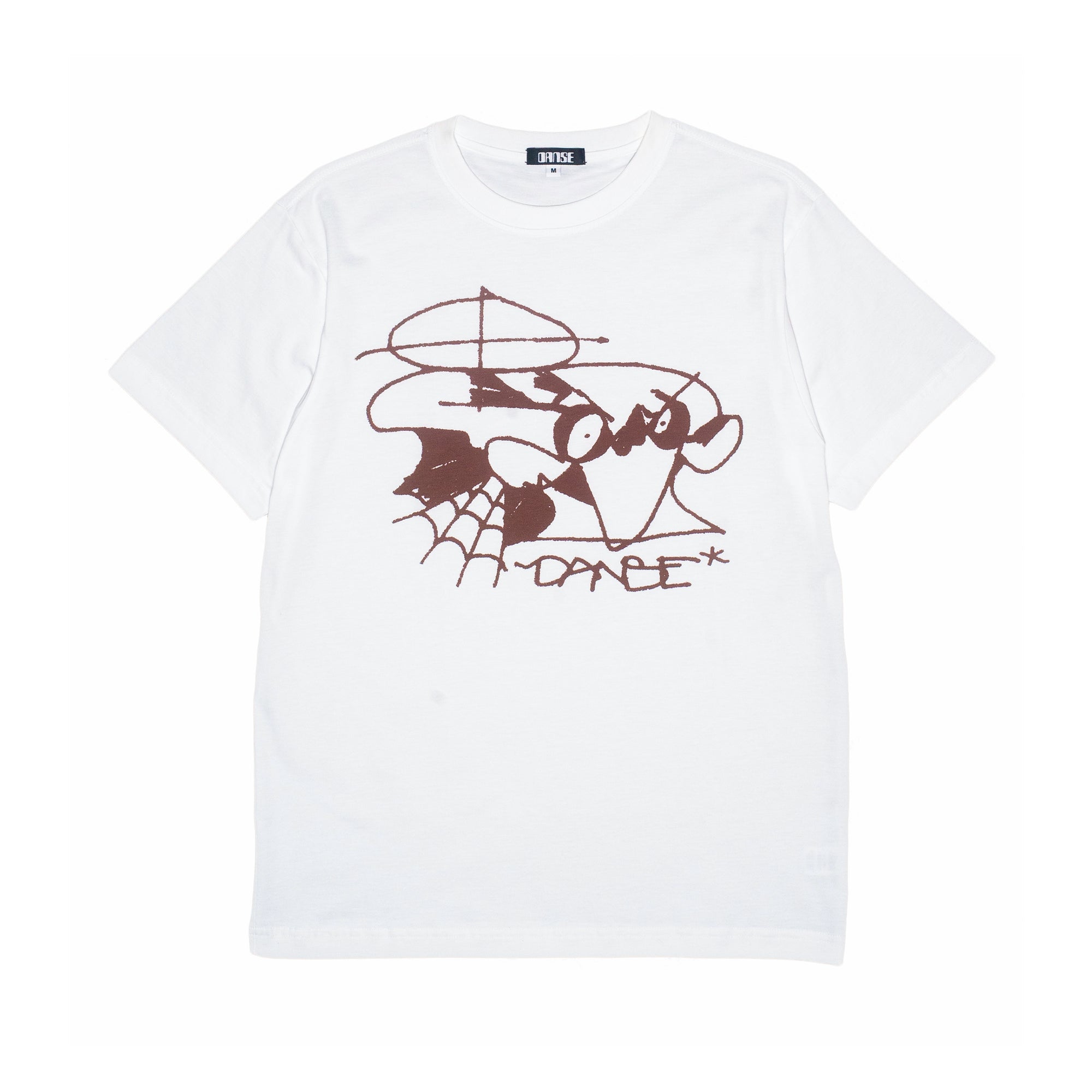 Danse Haus: Men's Evil Bone Skull T-Shirt (White) | DSMNY E-SHOP