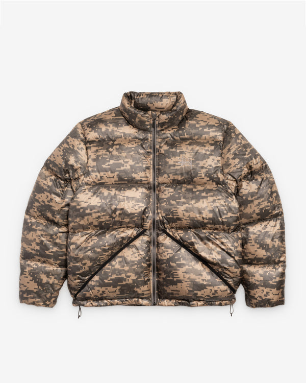 Stüssy - Men's Micro Ripstop Down Mock - (Digital Camo)