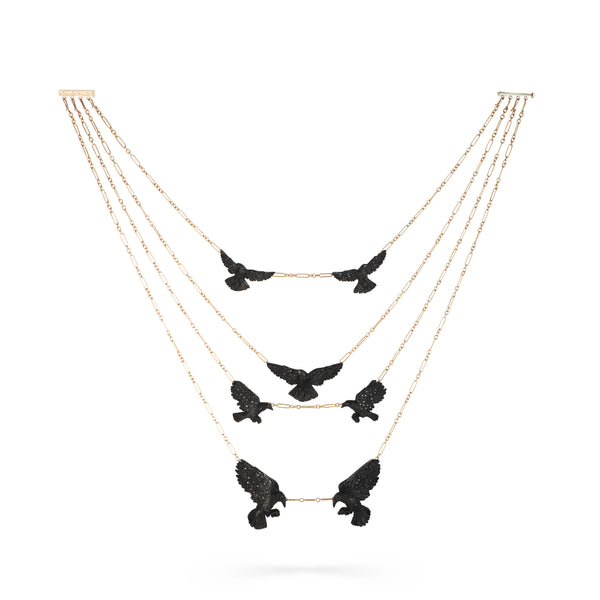 NVW - Women's The Bazaar Necklace - (Rose Gold)