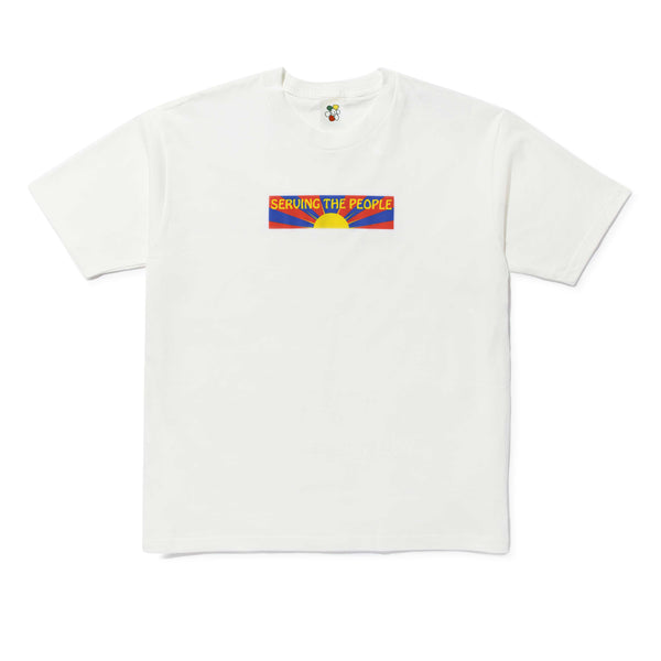 Serving The People (STP) - Men's Tibet Tee - (White)