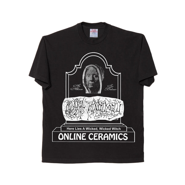 Online Ceramics - Dilara Men's Tombstone T-Shirt - (Black)