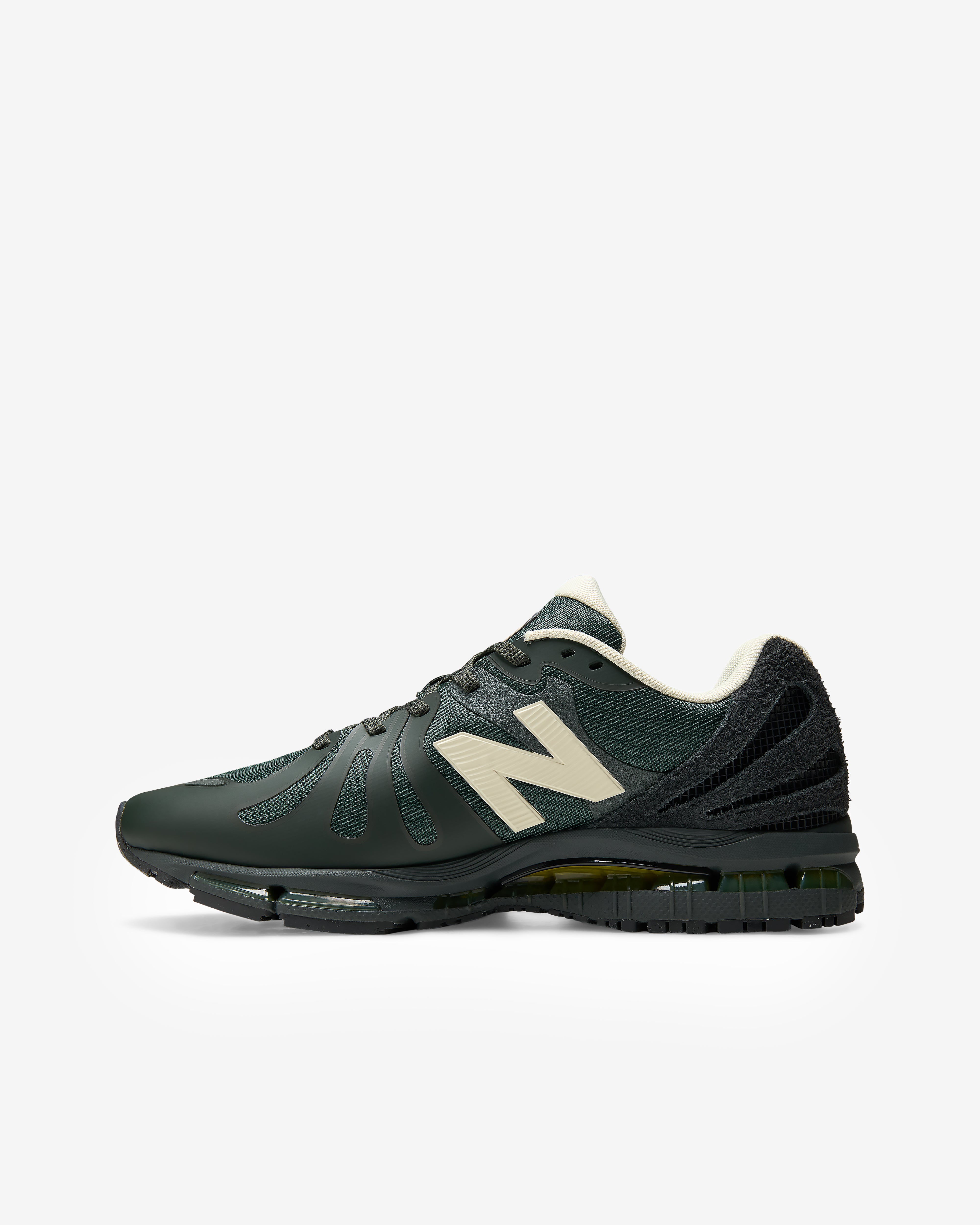 New Balance: Men's Stone Island ABZORB 1890 Sneakers (Deep Forest