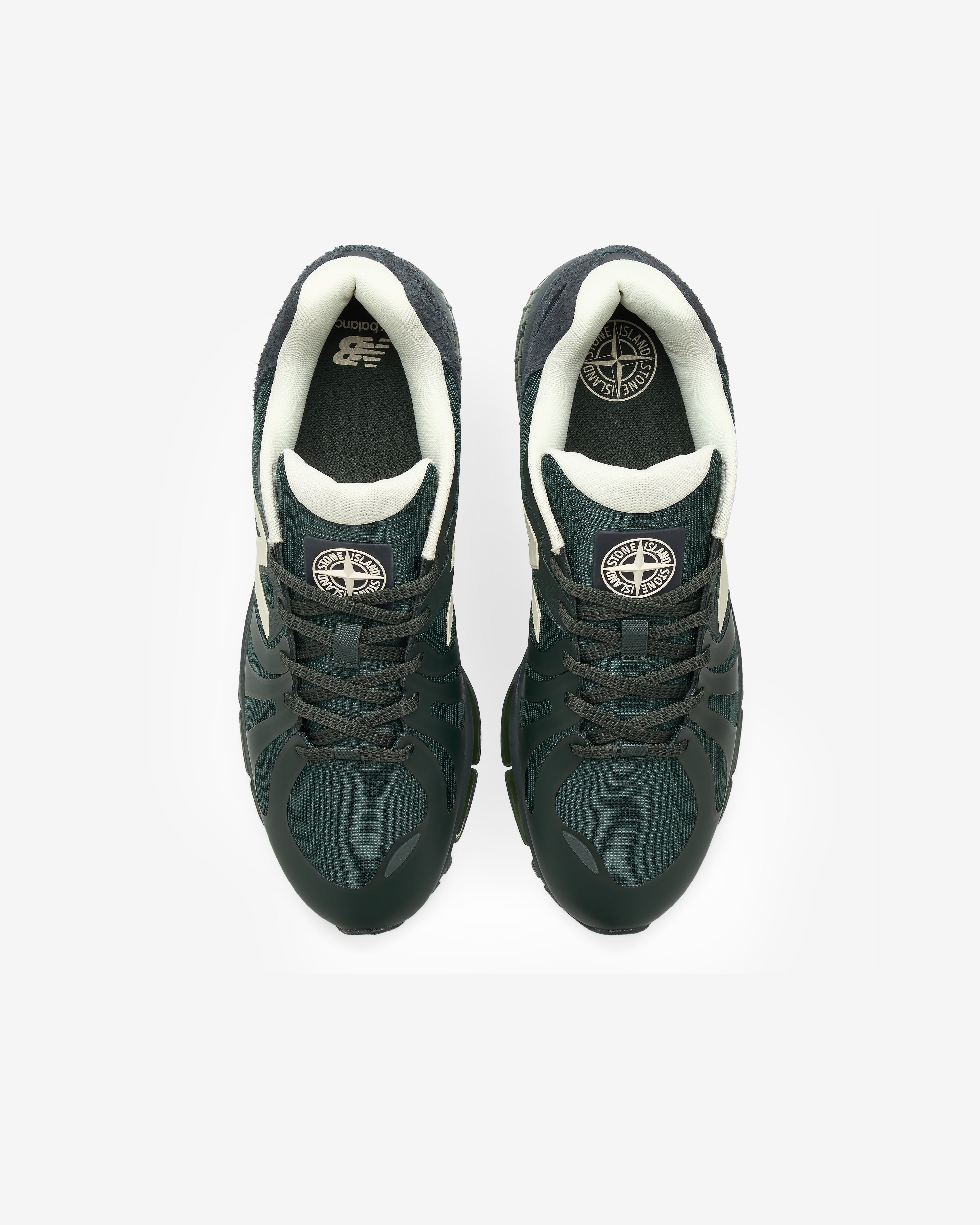 New Balance: Men's Stone Island ABZORB 1890 Sneakers (Deep Forest