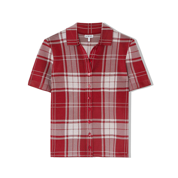 Loewe - Women's Polo Shirt - (Red/White)