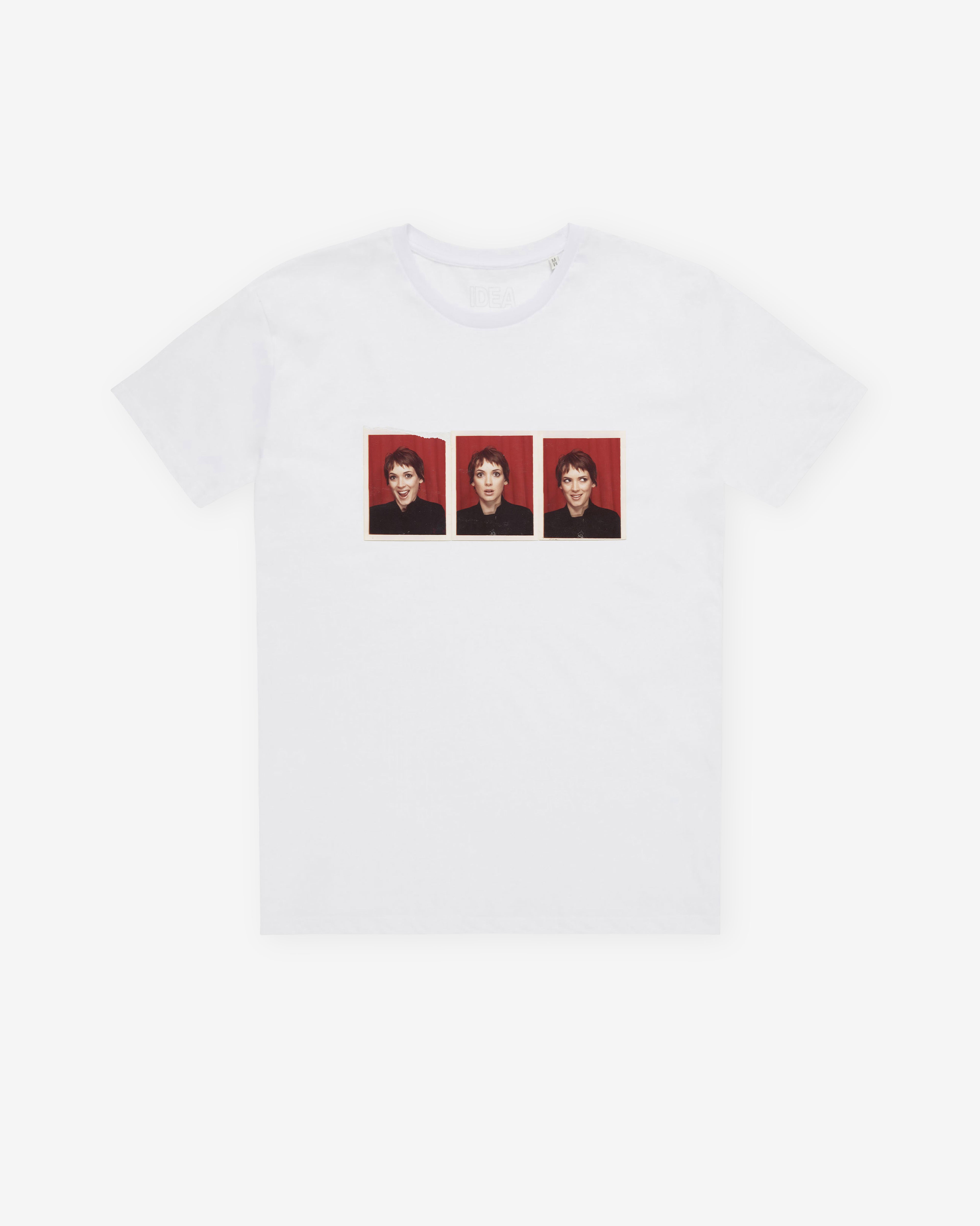IDEA WINONA PHOTOBOOTH Tシャツ Idea: Winona Photobooth T-Shirt (White) | DSMNY E-SHOP