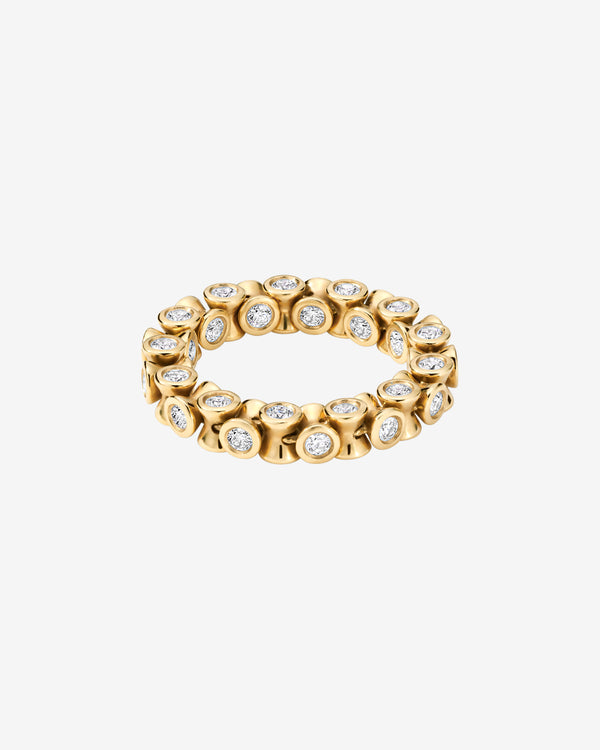 Ox - Ourglass Ring - (Yellow Gold)