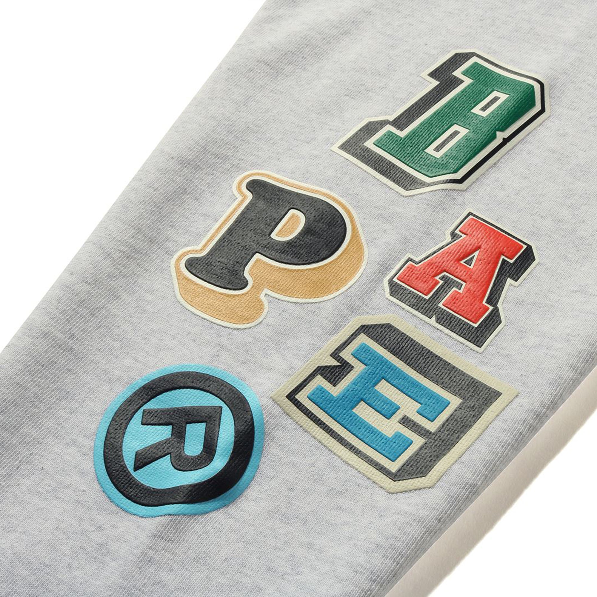 A BATHING APE® - Multi Fonts Pullover Hoodie - (Grey)