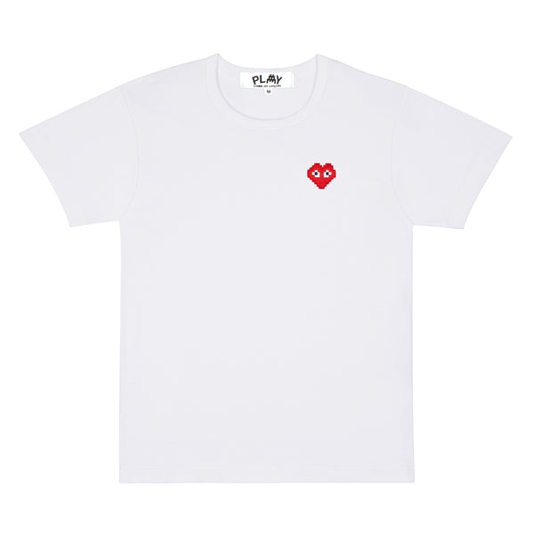 Play Comme des Garçons x Invader T-Shirt (White)