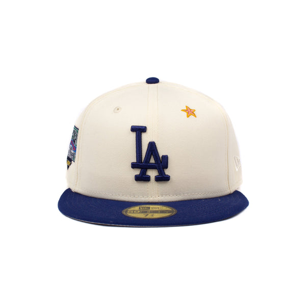 Better™ Gift Shop - MLB  "Dodgers" New Era Fitted - (Cream)