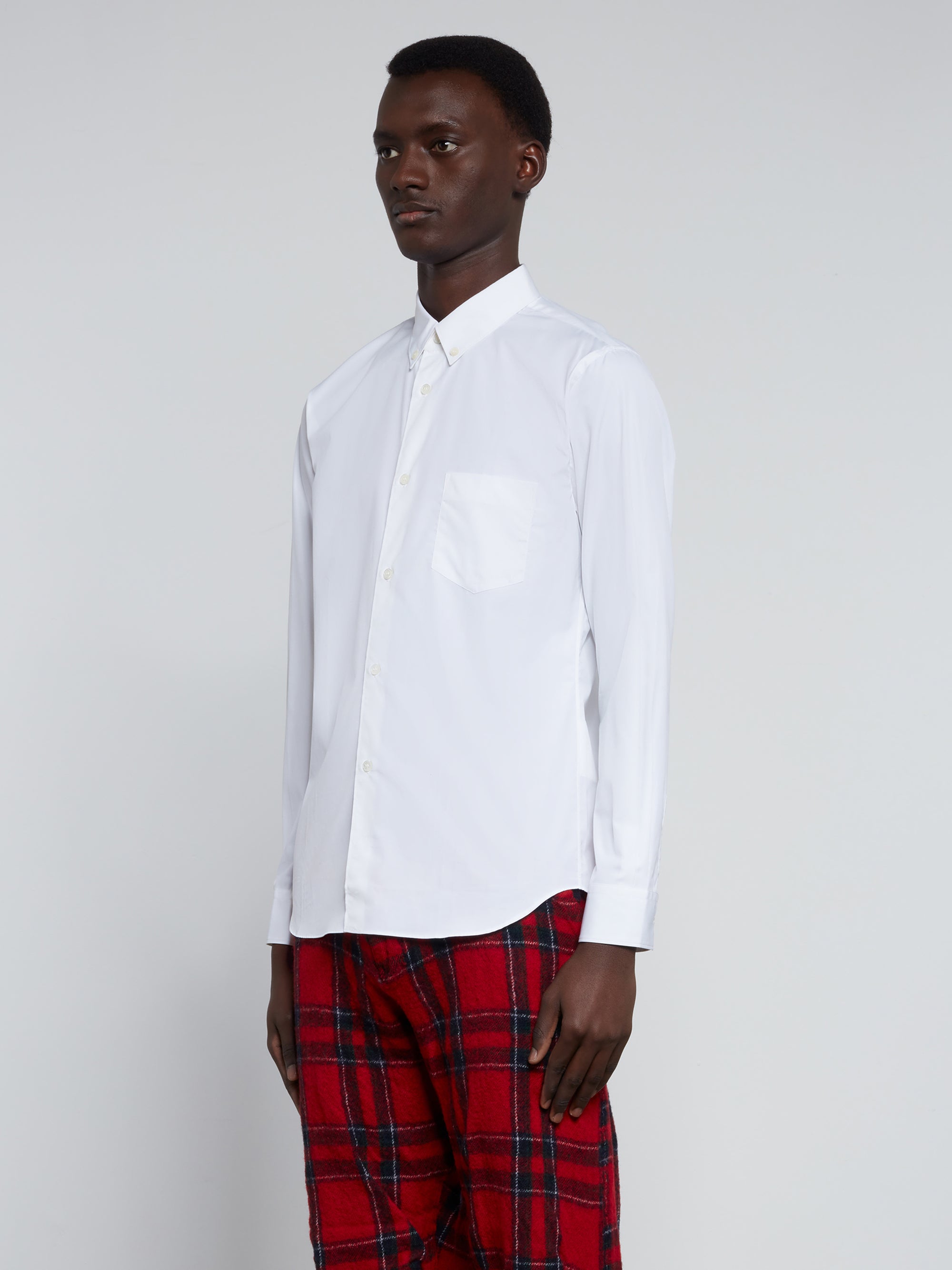 CDG Shirt Forever - Slim Shirt - (White) view 3