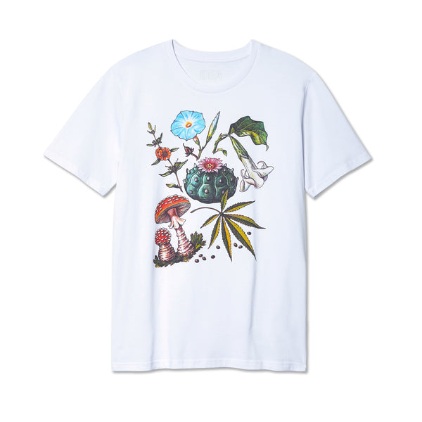 IDEA - Hallucinogenic Plants T-Shirt - White