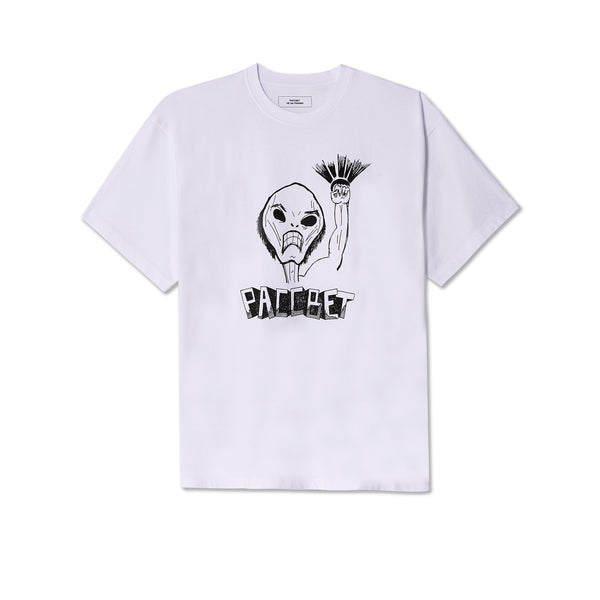 Rassvet - Printed Short Sleeve T-Shirt - (White)
