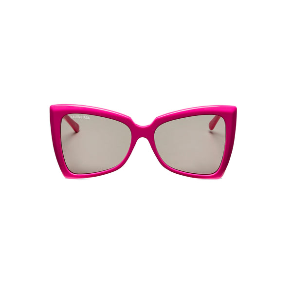Balenciaga Butterfly Tip Sunglasses (Fuschia)