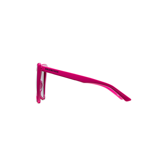 Balenciaga Butterfly Tip Sunglasses (Fuschia)
