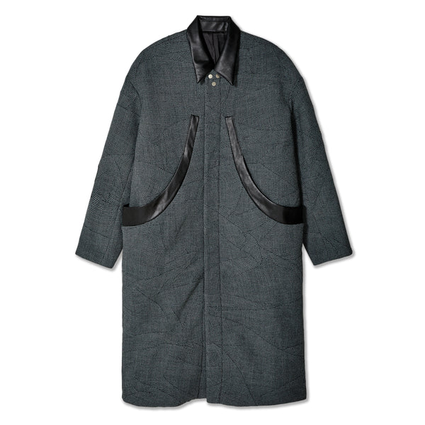 Namesake - Men's Corbis Volumed Mac Coat - (Grey)