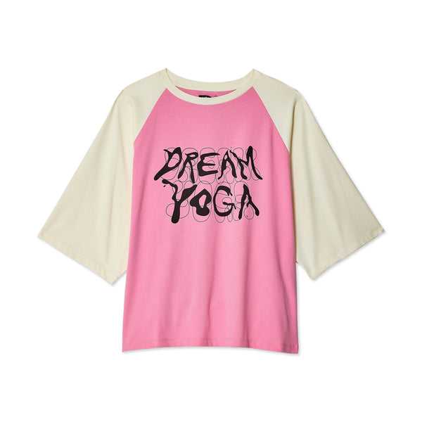 Liberal Youth Ministry - Unisex Dream Yoga T-Shirt Knit - (Pink)