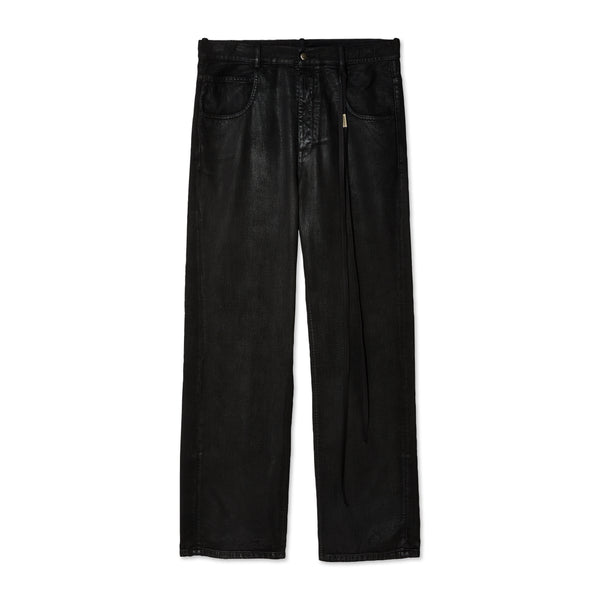 Ann Demeulemeester - Men's Ronald Waxed Denim - (Black)