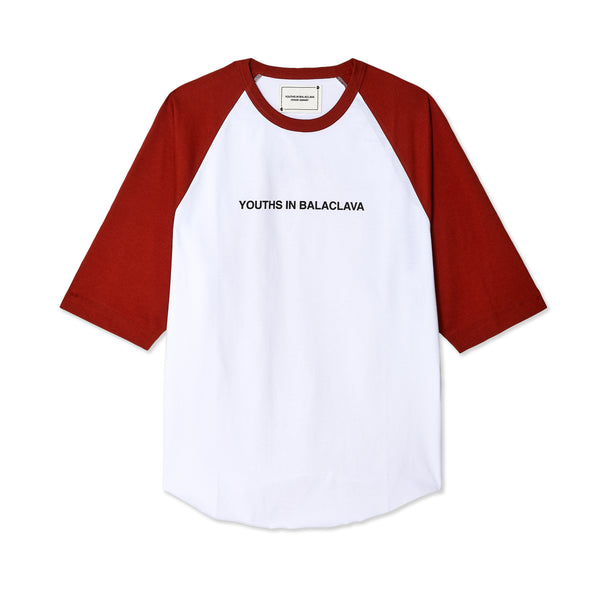 Youths In Balaclava - Raglan T-Shirt - (Dark Red)