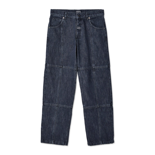 Liberal Youth Ministry - Men's Panel Denim Woven Pants - (Blue)