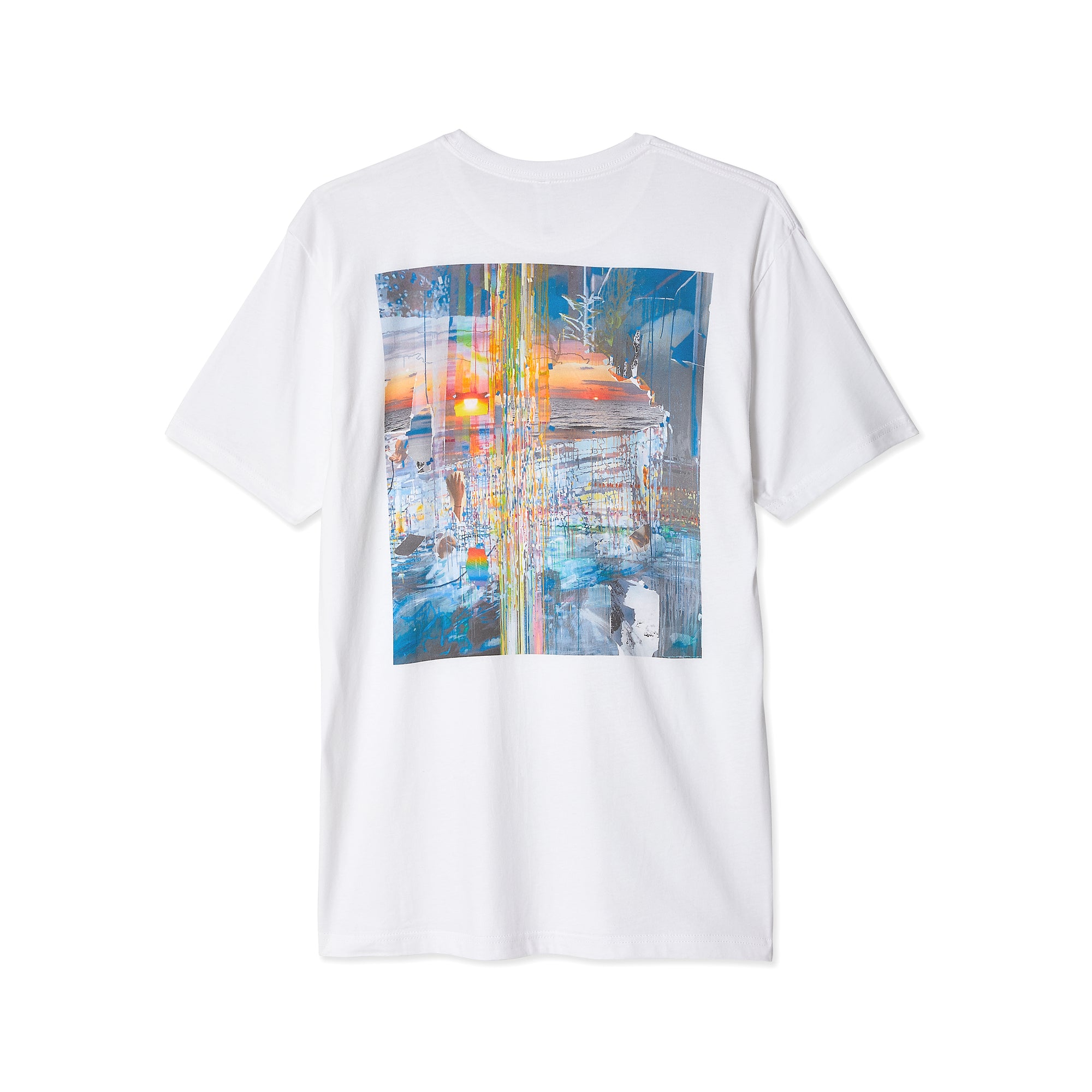 Out Of Order for Ukraine Pride - ’Gradient’ Tee - (White) view 1