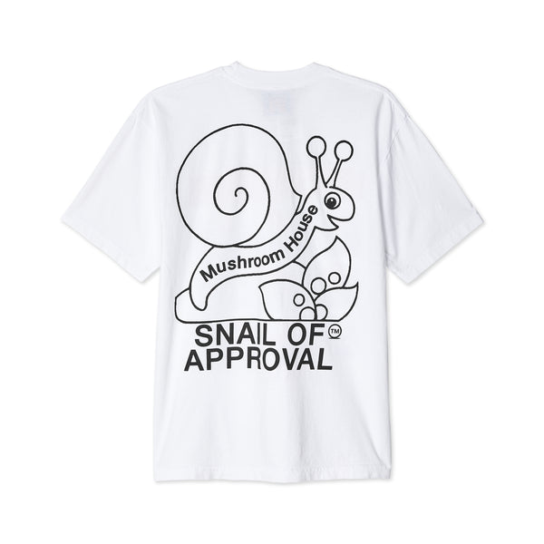 Online Ceramics - Eat Mushrooms T-Shirt - (White)