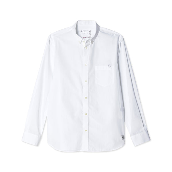sacai - Men’s Thomas Mason Cotton Poplin Shirt - (White)