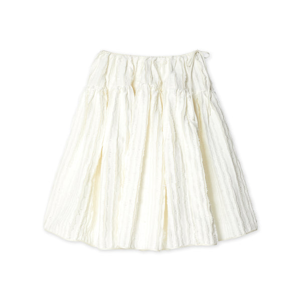 Cecilie Bahnsen - Women's Full Skirt - (White)