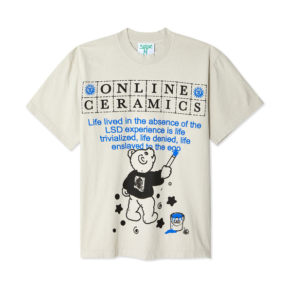 Online Ceramics - LSD Head T-Shirt - (Cement)
