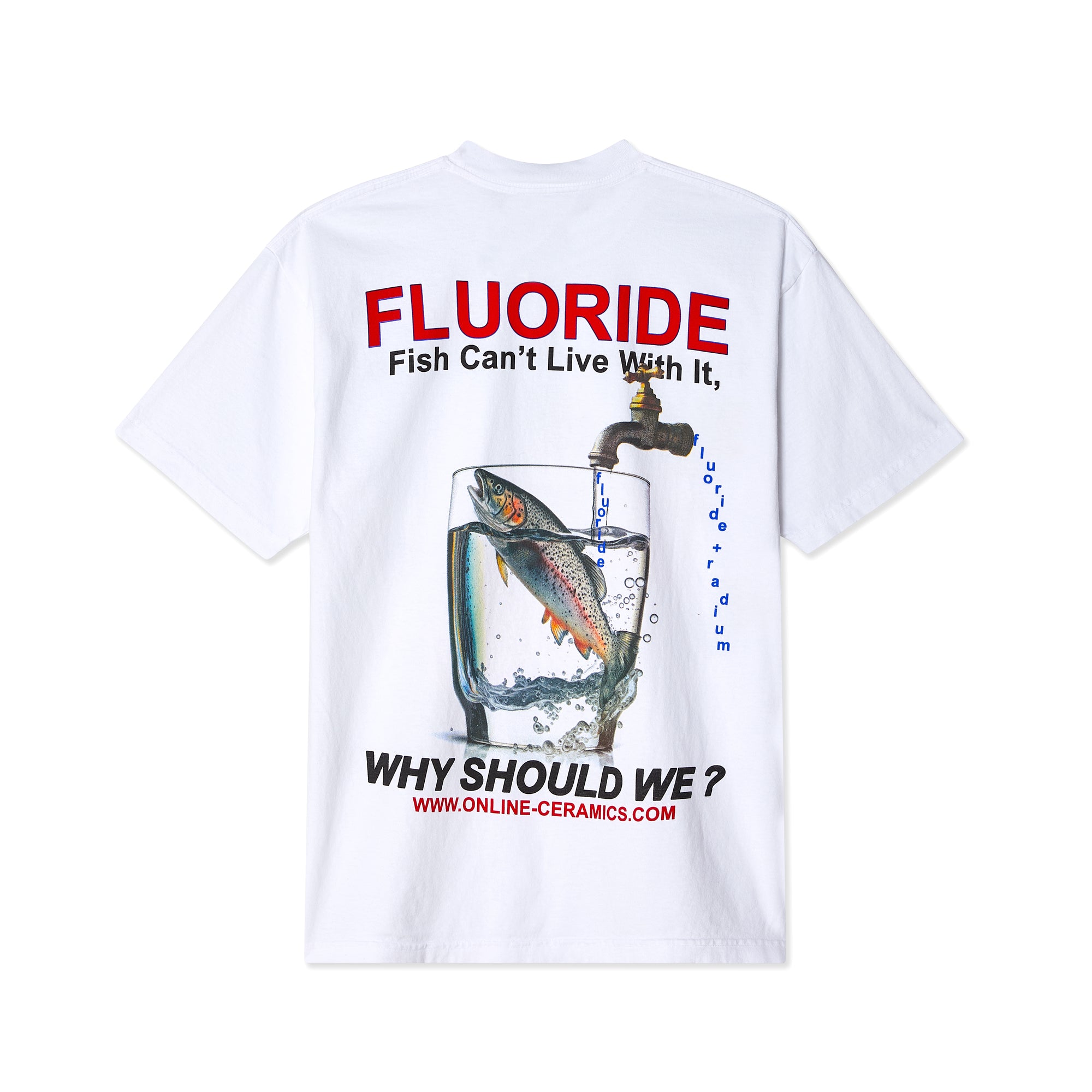 Online Ceramics - The Waters You Have Poisoned T-Shirt - (White) view 2