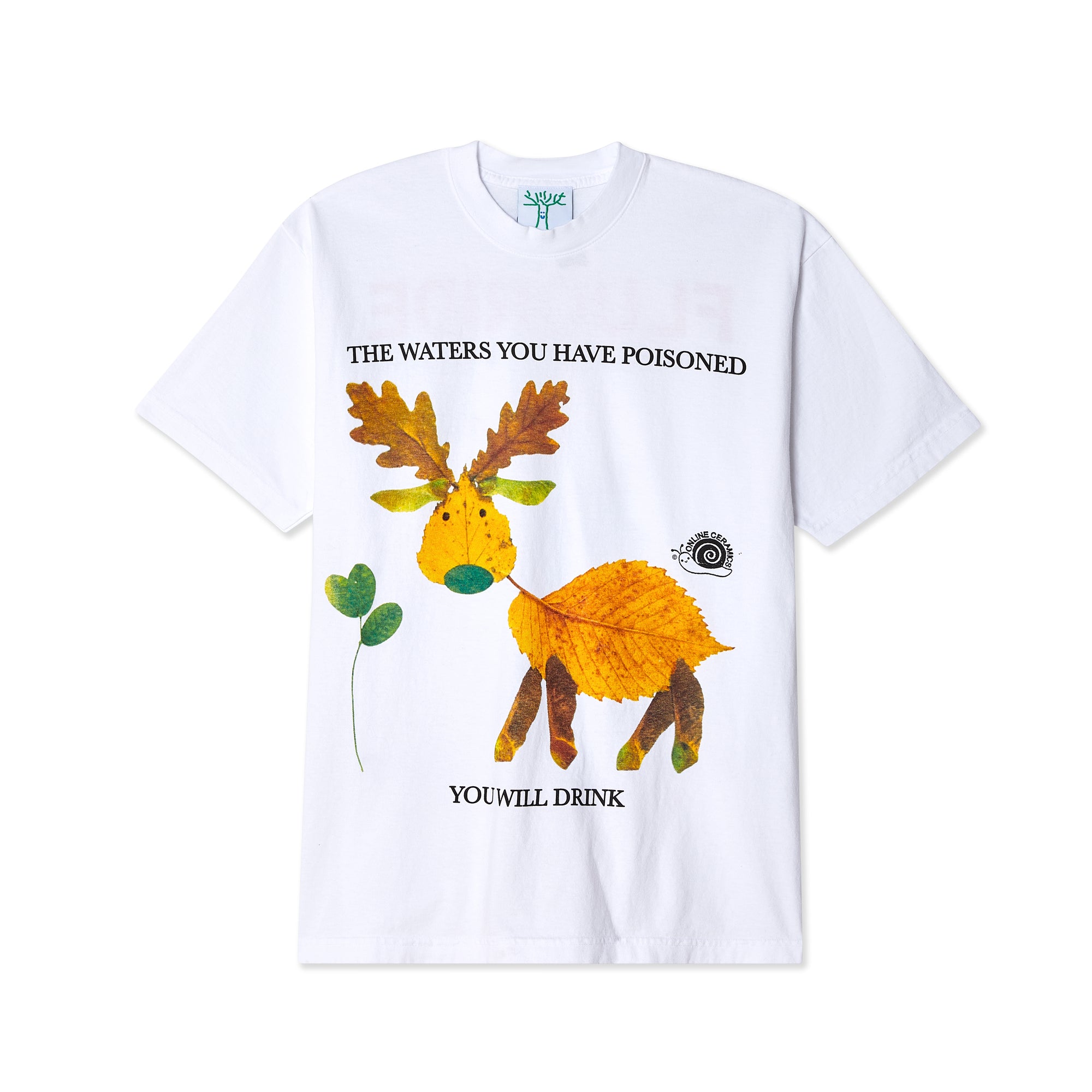 Online Ceramics - The Waters You Have Poisoned T-Shirt - (White) view 1