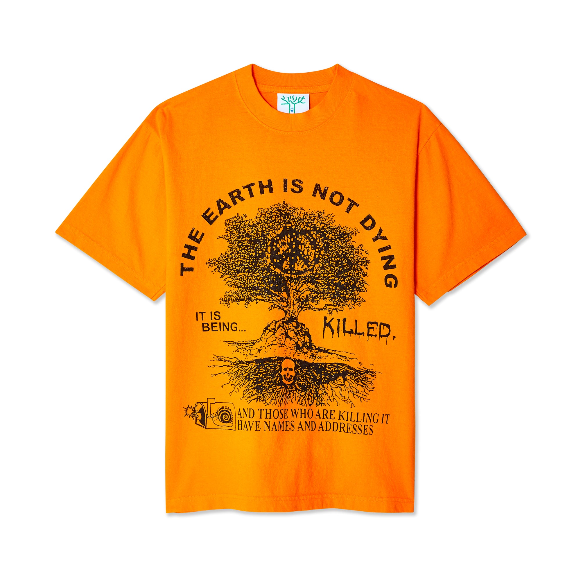 Online Ceramics - We Are Nature T-Shirt - (Orange) view 1