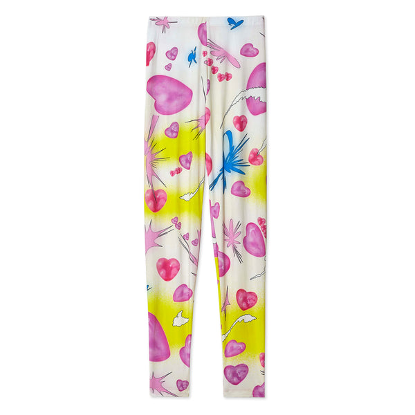 Liberal Youth Ministry - Women's Print Leggings - (Pink)