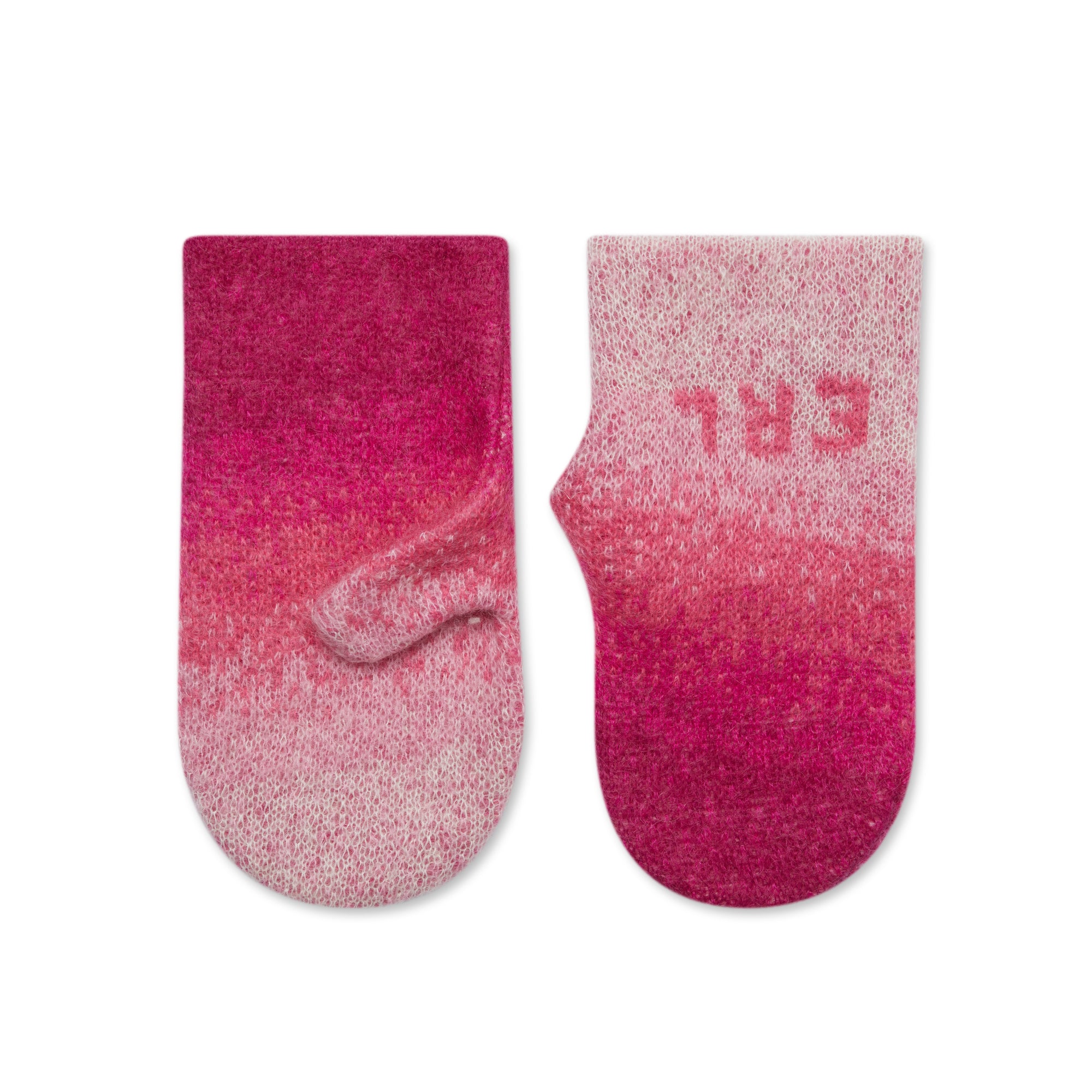 ERL - Men's Gradient Knit Gloves - (Pink) view 1