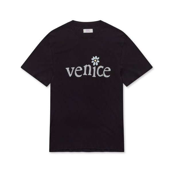 Erl - Men's Venice Print T-Shirt - (Black)