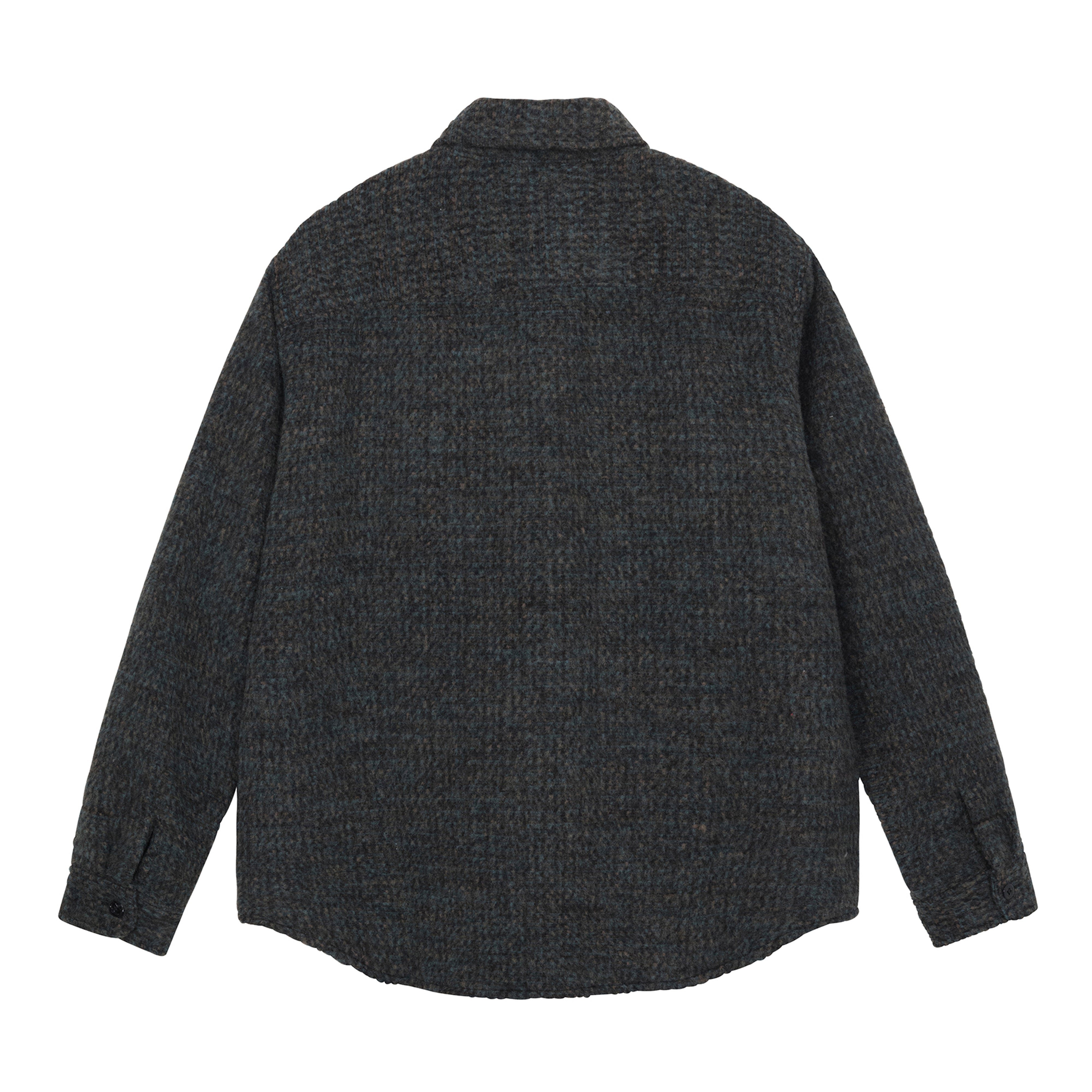 Stüssy - Speckled Wool Cpo Shirt - (Black)