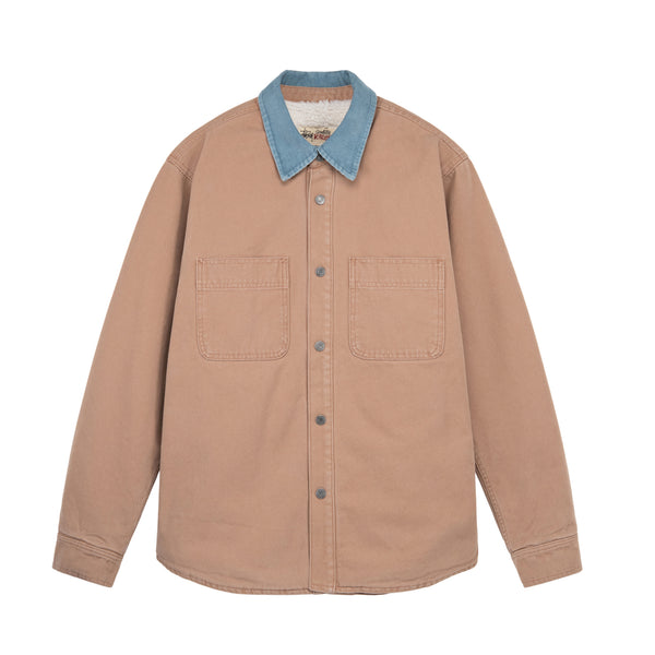 Stüssy - Sherpa Lined Work Shirt - (Tan)