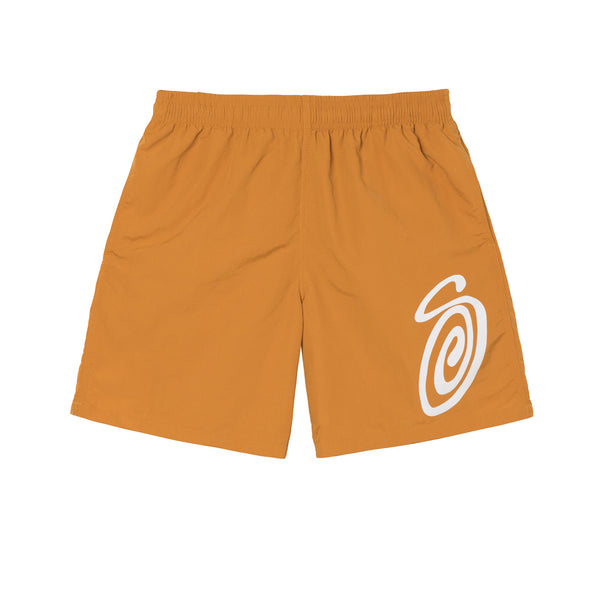 Stüssy - Curly S Water Short - (Curry)