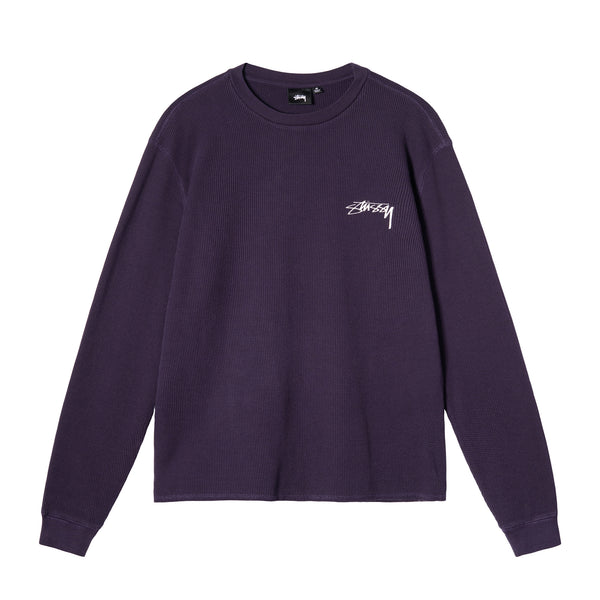 Stüssy - L/S Thermal - (Purple)