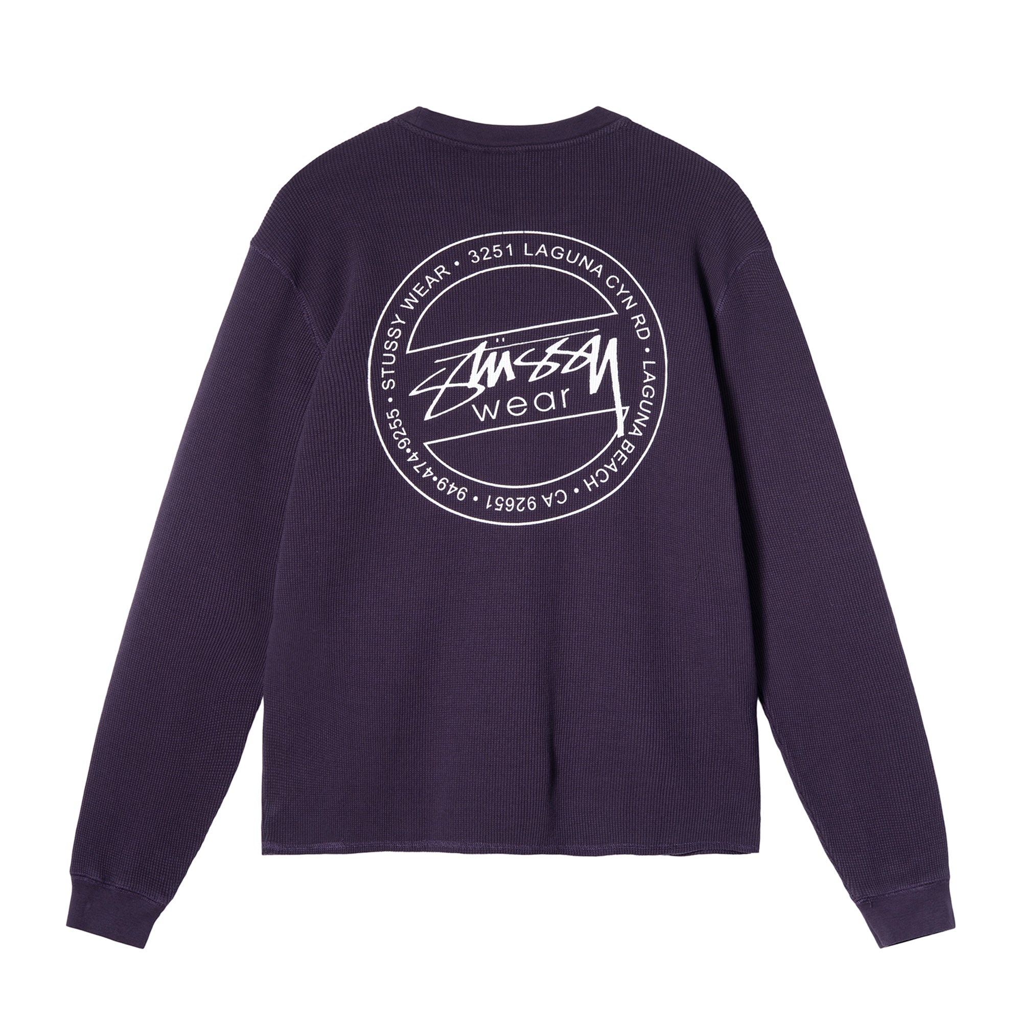 Stüssy - L/S Thermal - (Purple)