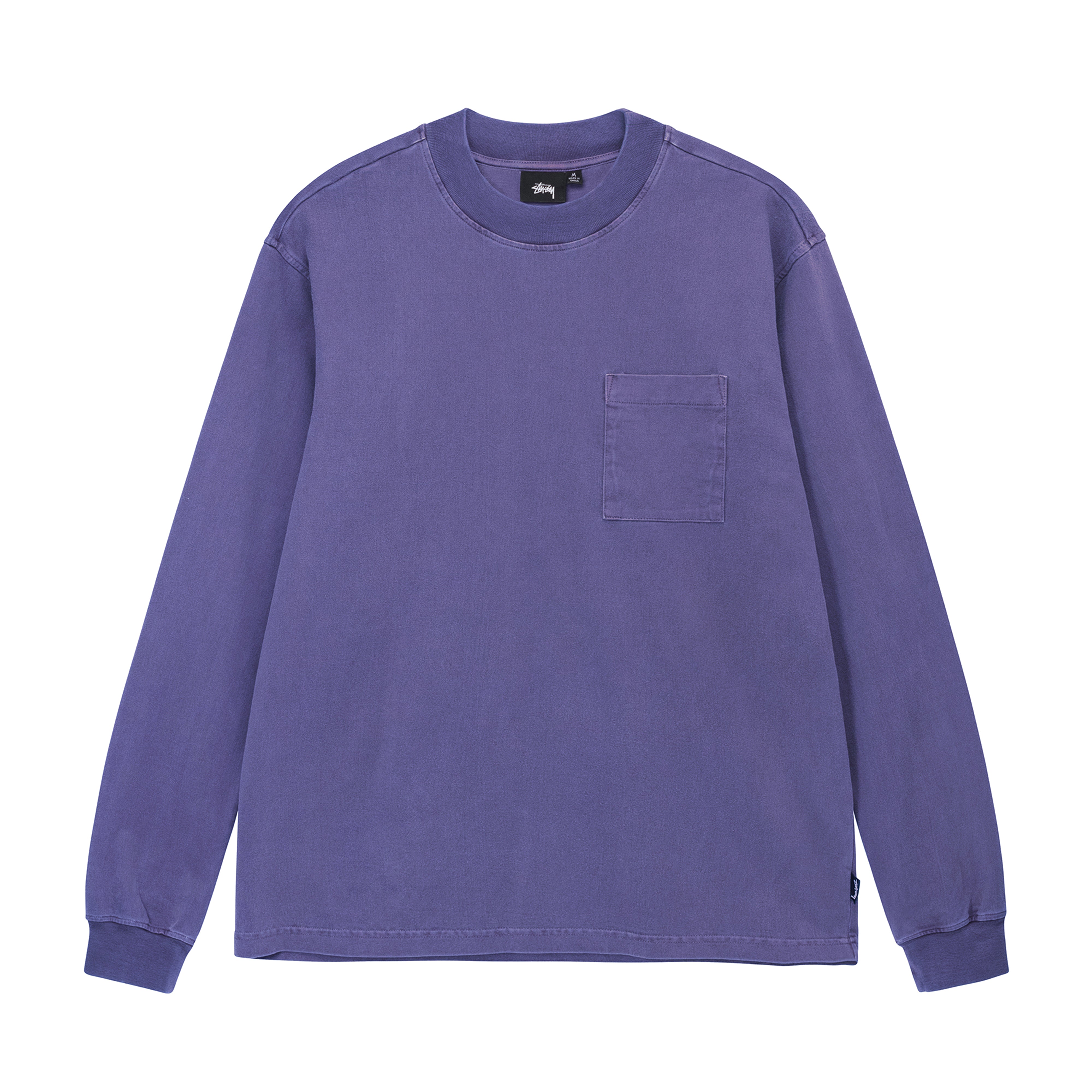 Stüssy - Pigment Dyed Mock Neck - (Purple)