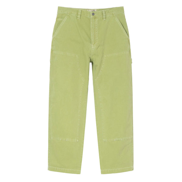 Stüssy - Stone Washed Canvas Work Pant - (Lime)