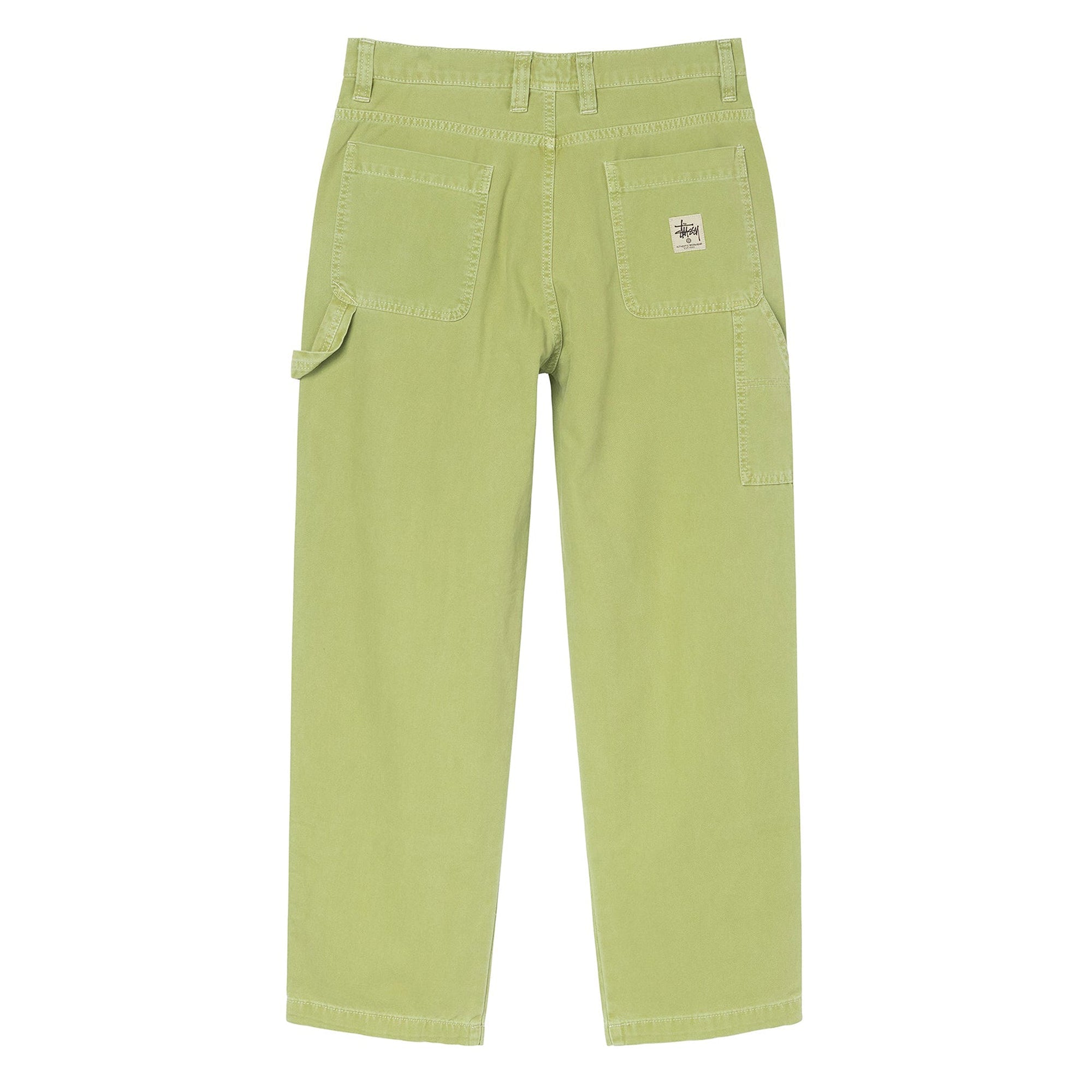 Stüssy - Stone Washed Canvas Work Pant - (Lime)